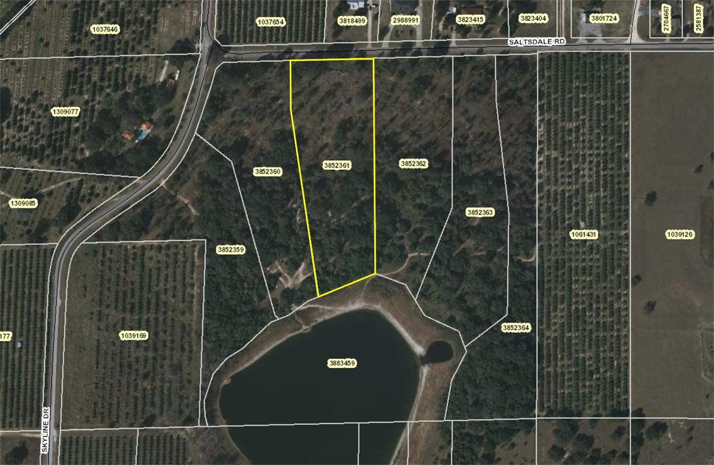 5+ Acre Tract on Peanut Pond