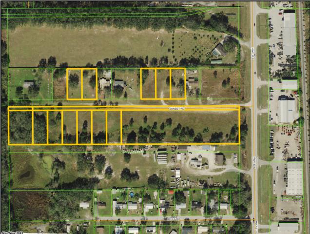7.56 Ac. Industrial Land in Mulberry, FL