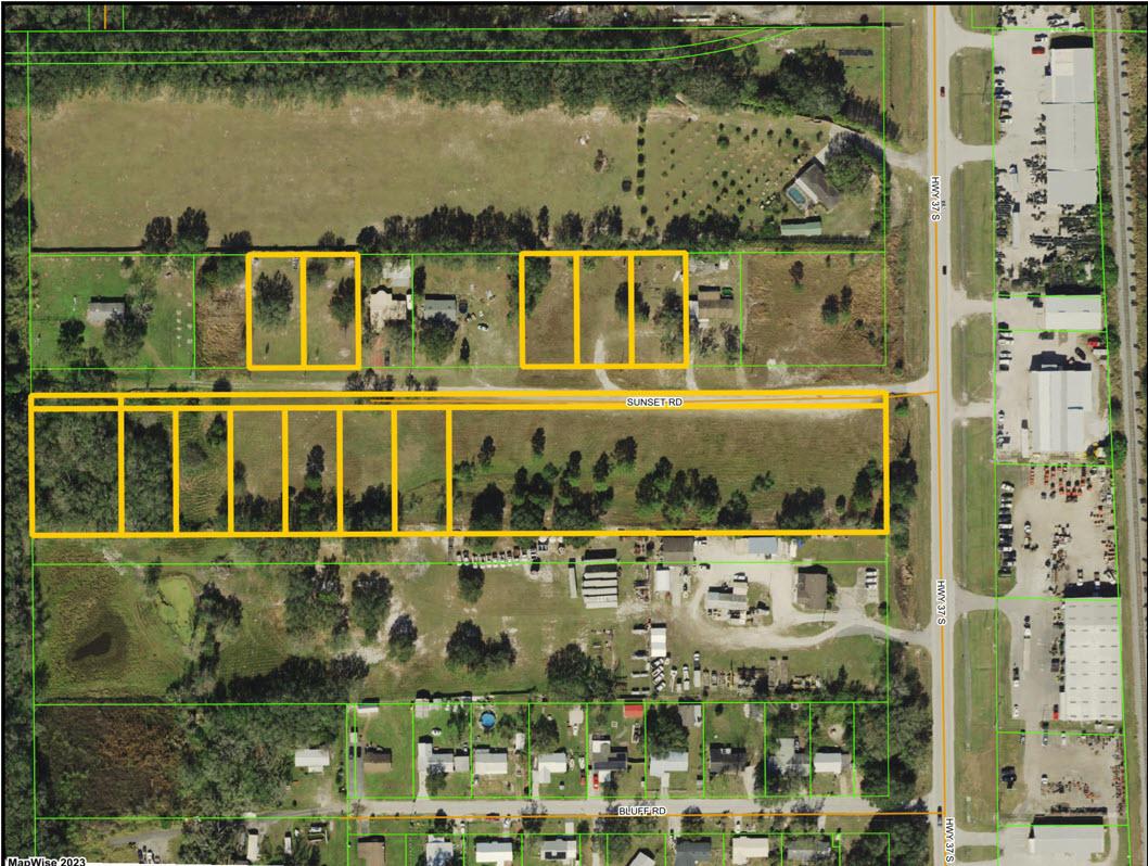 7.56 Ac. Industrial Land in Mulberry, FL