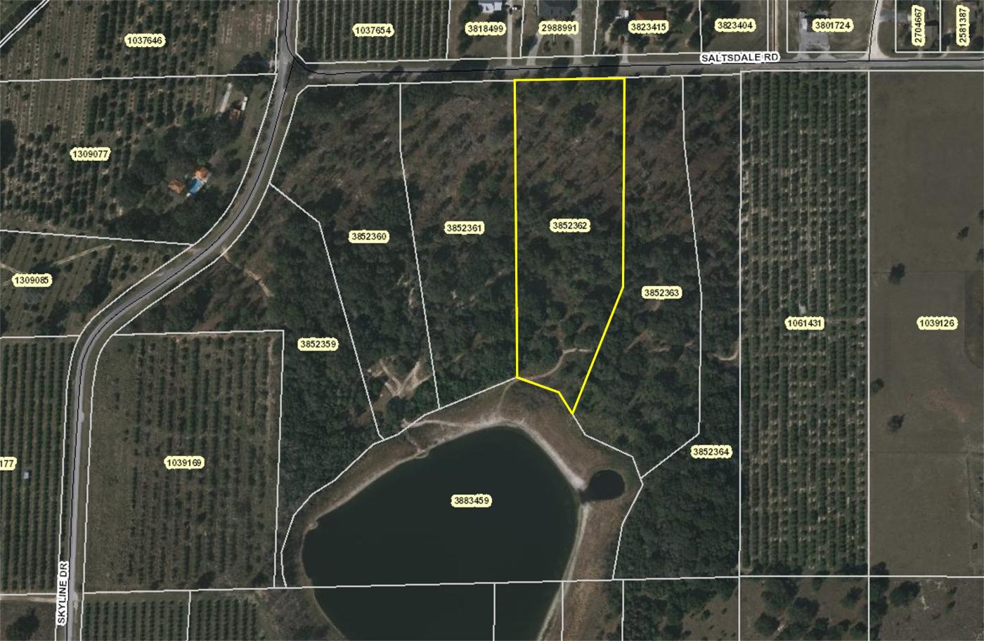 5+ Acre Tract on Peanut Pond
