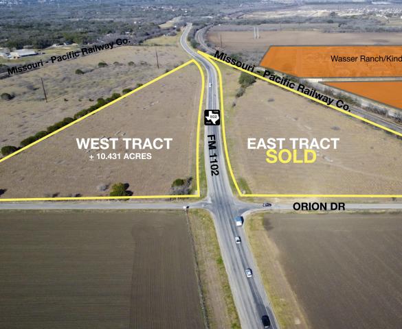 10-Acre Commercial Corner on FM 1102