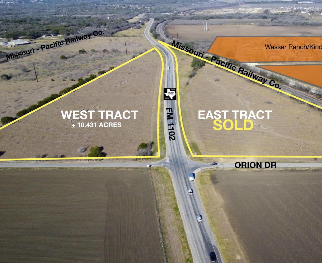 10-Acre Commercial Corner on FM 1102