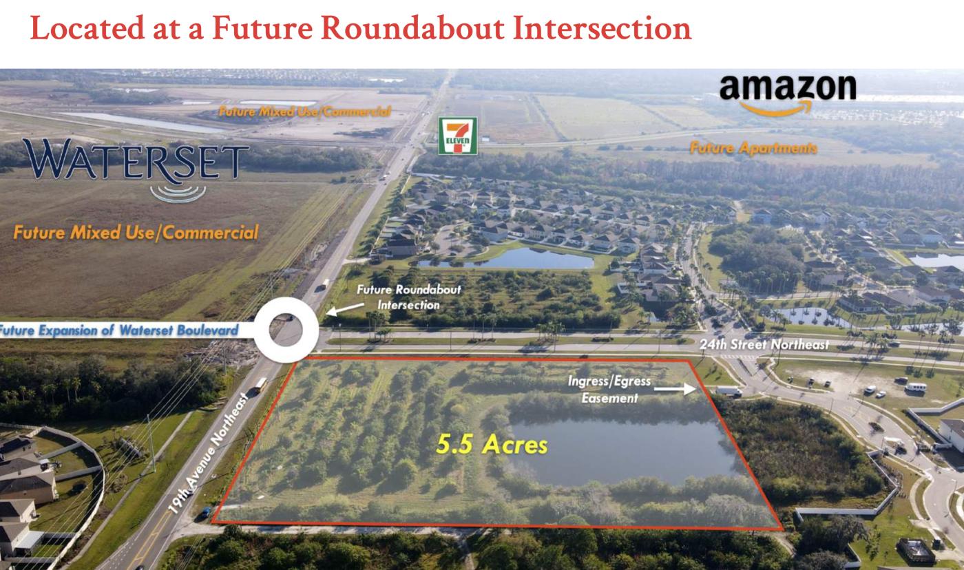 5.5 ac  Comm @ SW Corner 19th/24th Ruskin