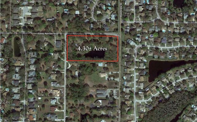 4.30+- ac Vacant Land in Carrollwood