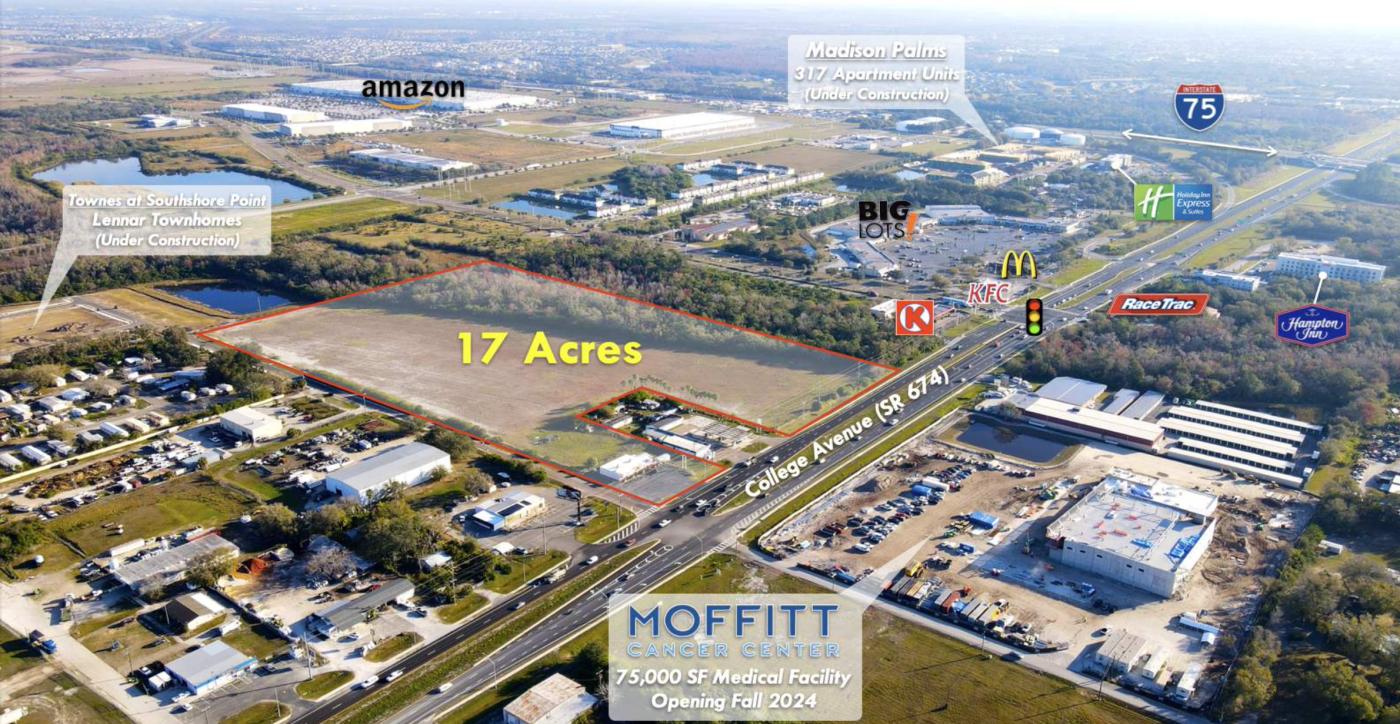 17 ac GC/BPO Land Fronting College Ave.