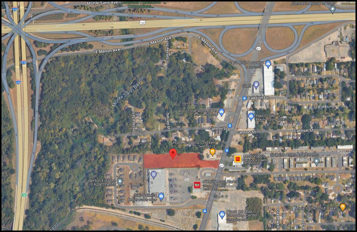 3.59 Acres for Sale on Plank Road