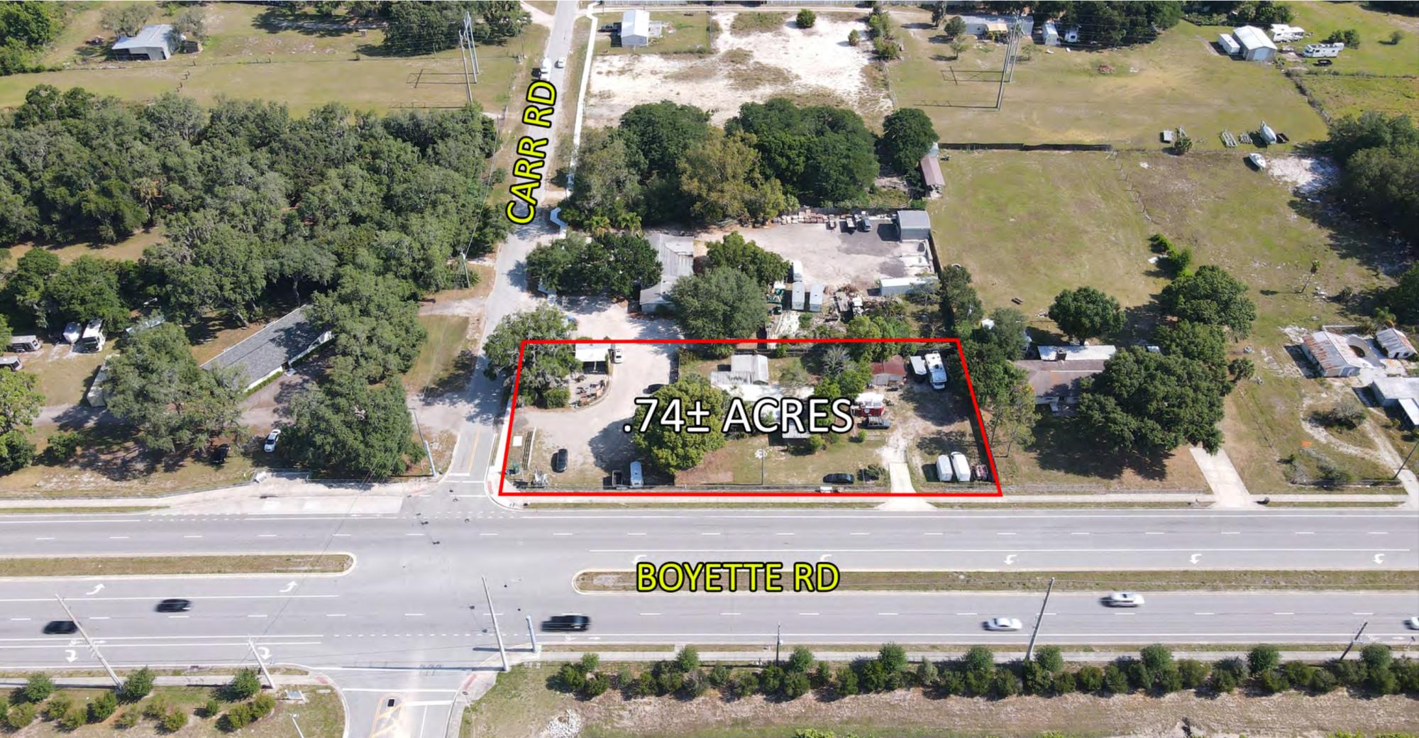 REDUCED! .74 ac Comm Site in Busy Riverview