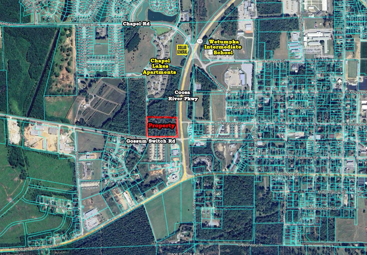 15 Ac. - Coosa River Pkwy & Gossum Switch Rd