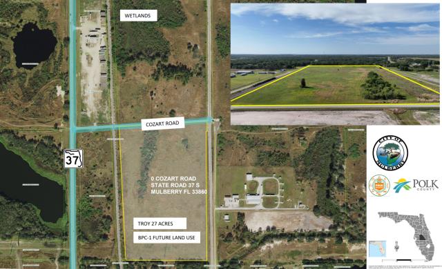 27 Ac Industrial Site in Polk County FL