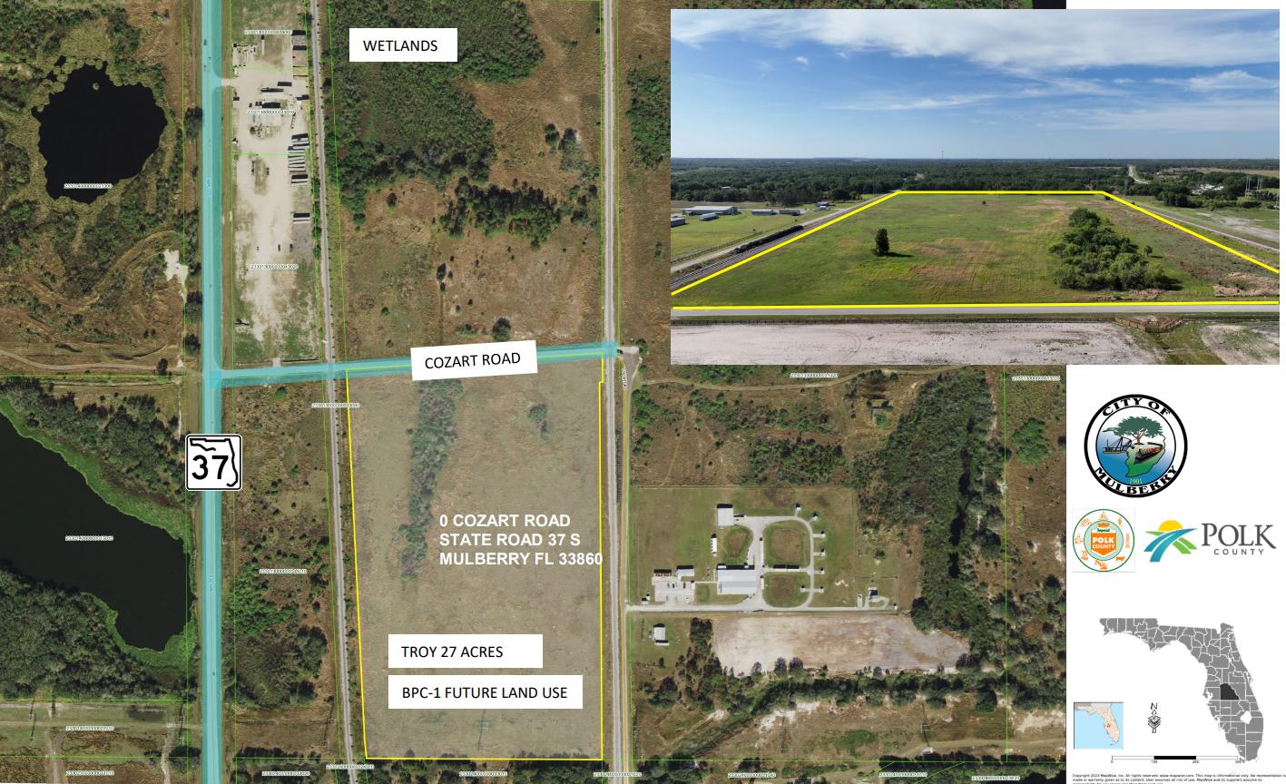 27 Ac Industrial Site in Polk County FL