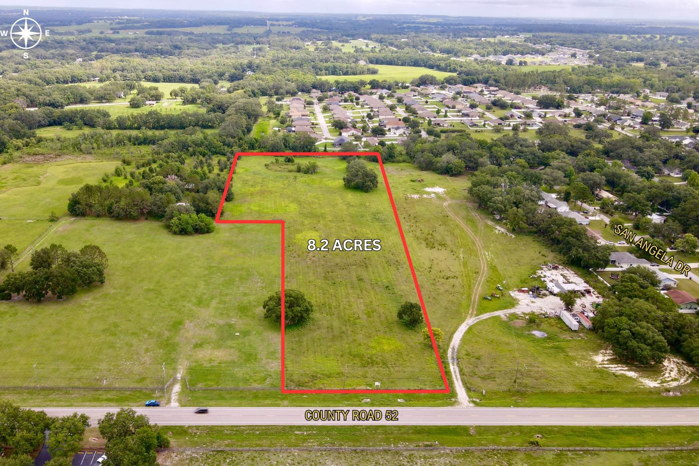 8.2 Acres of Commercial on County Road 52
