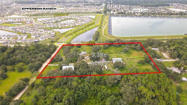 9.38 Acres in Connected City in Wesley Chapel