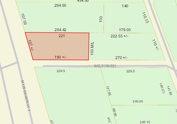 U.S.1 Corner Lot For Sale