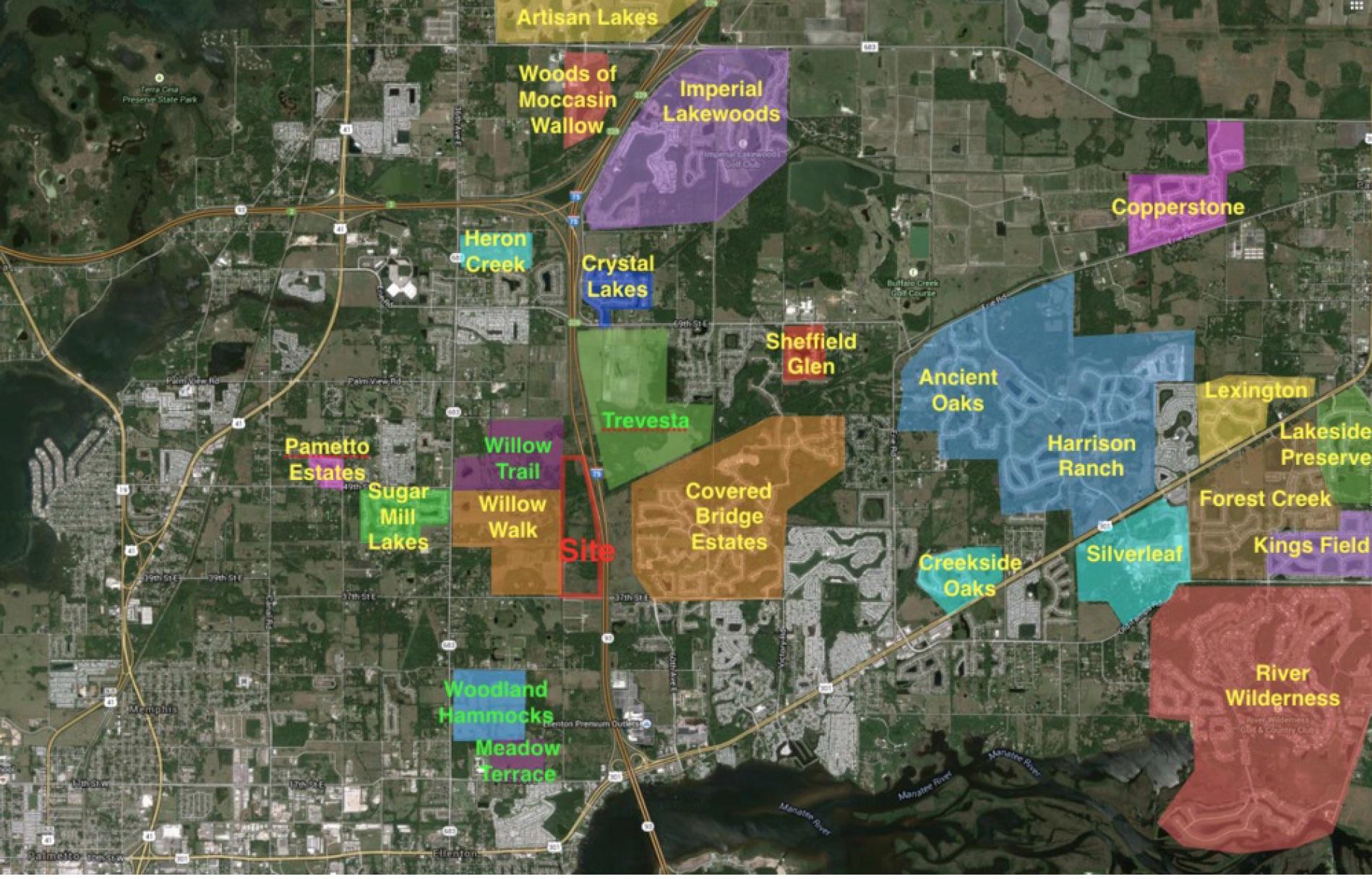 299 Fully Engineered Lots in Manatee