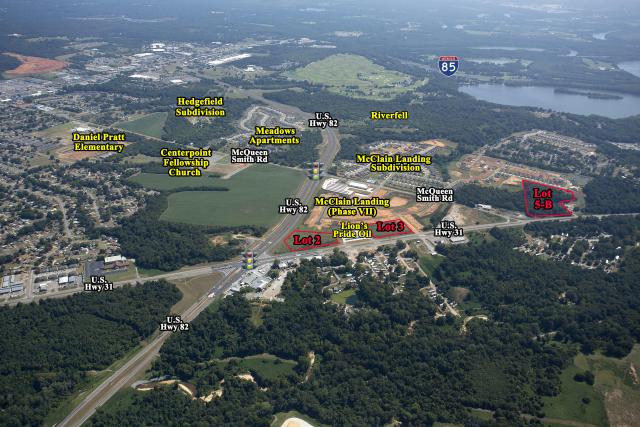 McQueen Smith Rd & U.S. Hwy 82 & 31