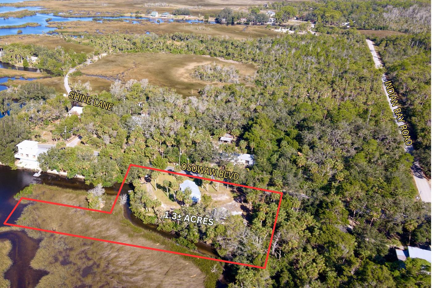 1.3 Acre Waterfront Lot in Aripeka