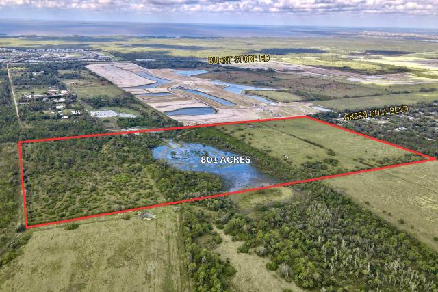 80 Acre Ranch in Burnt Store Village Area