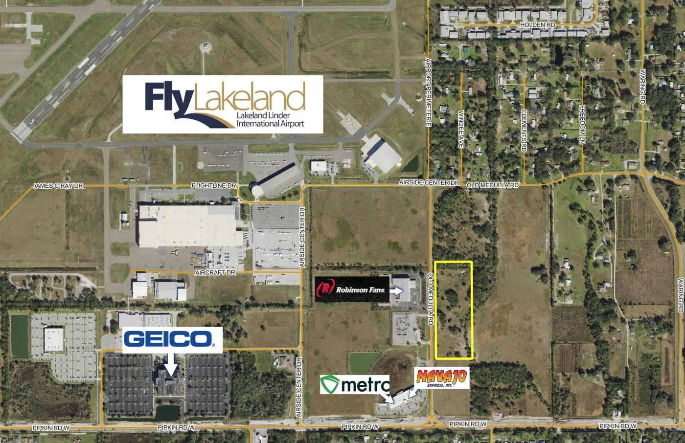 Lakeland Airport Industrial Land