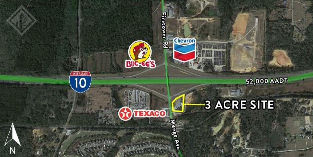 I-10 Retail on 3 Acres w/ Great Visibility