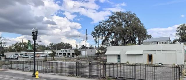 Corner Lot with Metal Building