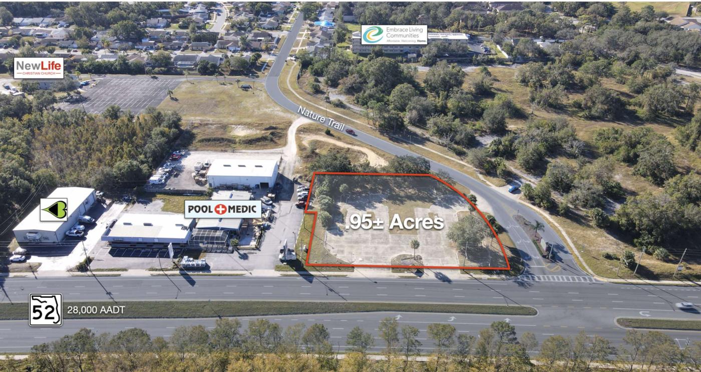 .95± acre Comm Dev Opportunity SR 52 Hudson
