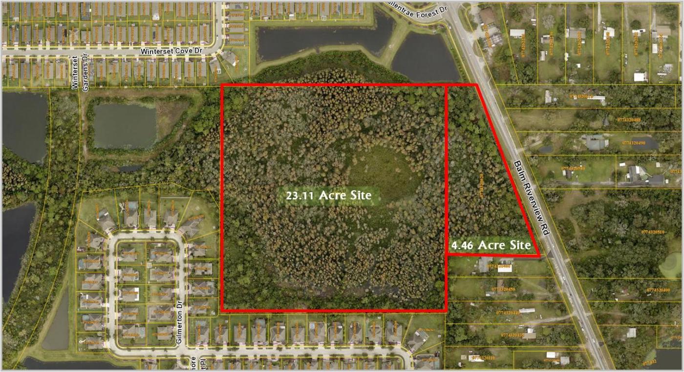 27.57 AC Site on Balm Riverview Road