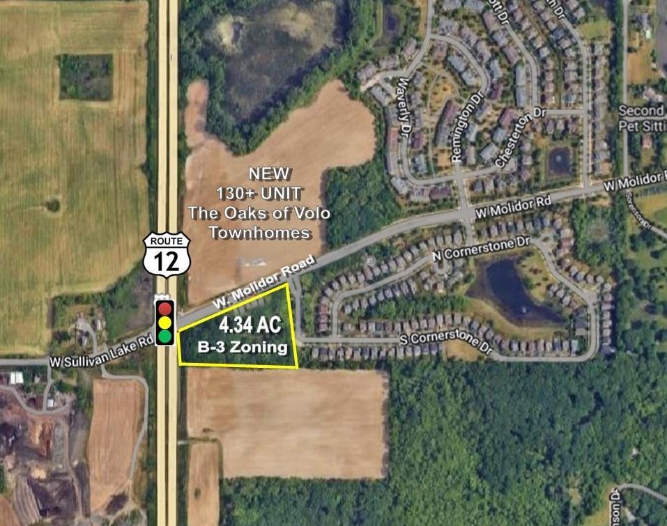 4.34 Acres at Signalized Intersection in Volo