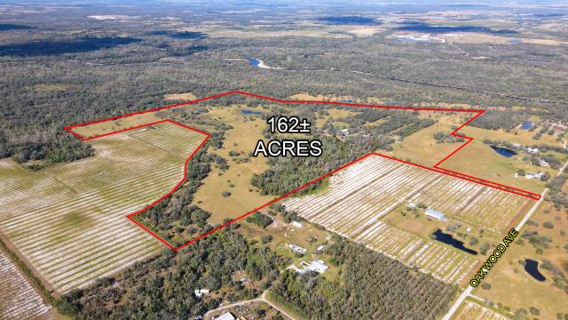 162 Acres in Arcadia with Single-Family Home