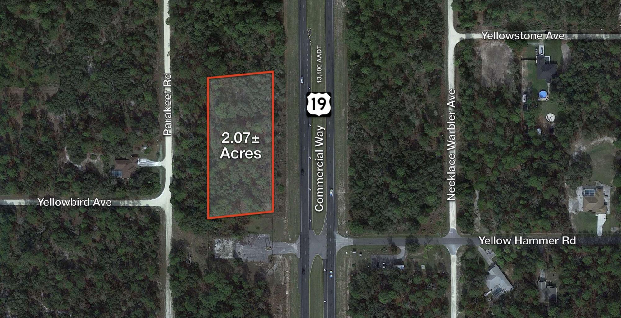 2.07 ac Res Commercial Way Weekie Wachee