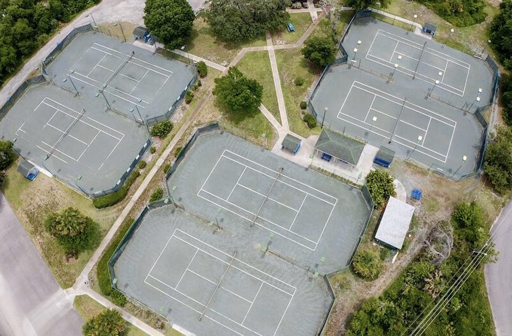 Clay Tennis, Racquetball Courts,  Clubhouse