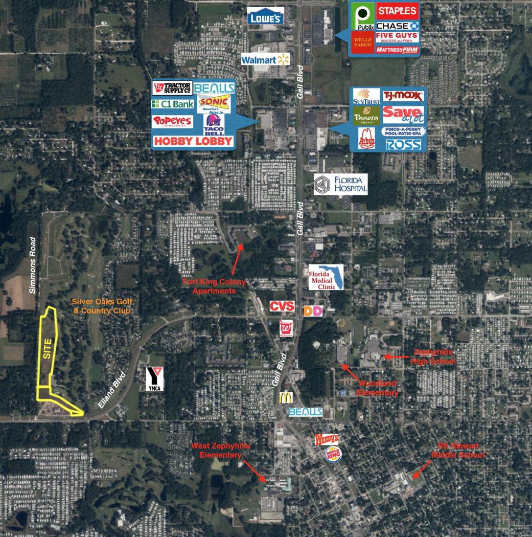 22+- acres Multifamily Land Zephyrhills