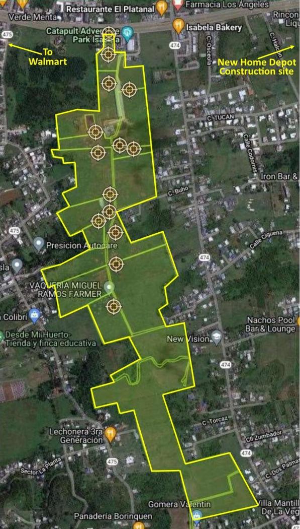 Prime 118-Acre 100% Flat Land on PR-2 Isabela