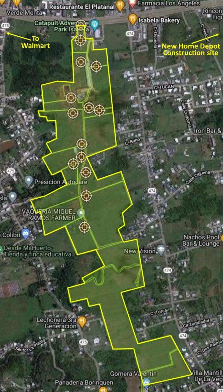 Prime 118-Acre 100% Flat Land on PR-2 Isabela