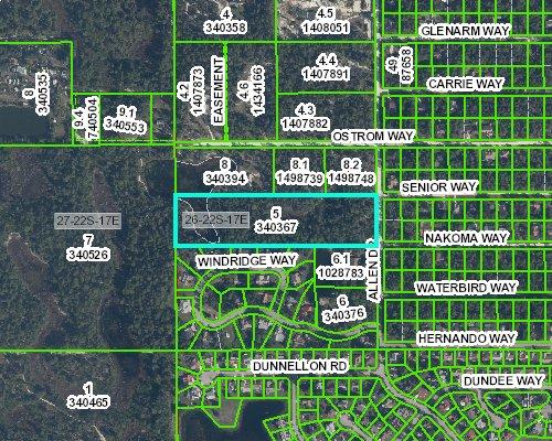 9.7 Acres in Hernando County