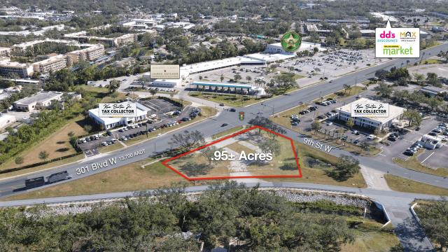 .95 ac Dev Ready Comm Corner @ Light