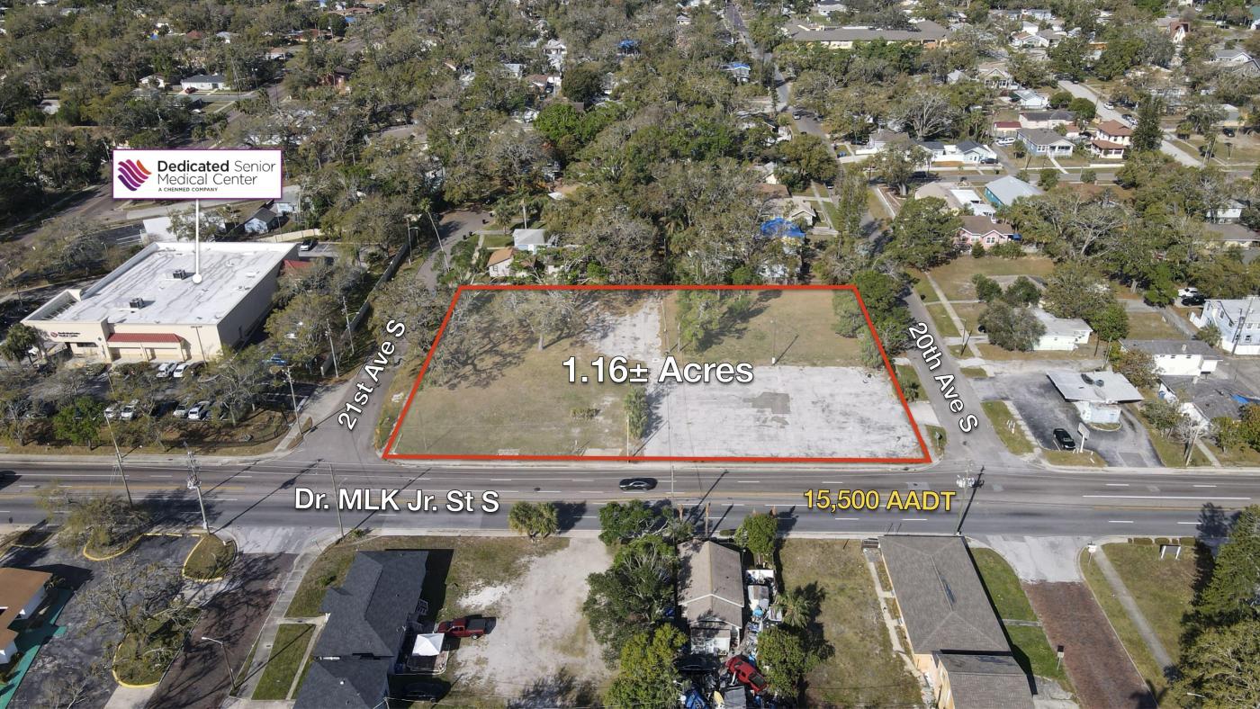 1.16 ac for Multifamily in St. Pete