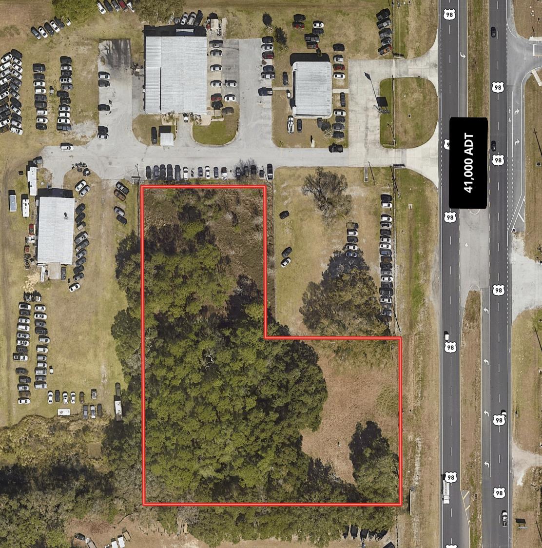 2.48 AC Commercial Site on US Hwy 98 N
