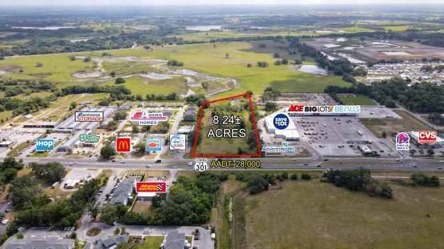 8.24 ac for Commercial /Office/Retail/Res