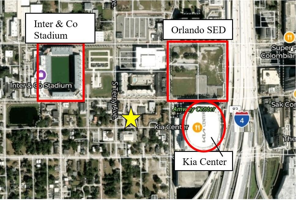 Downtown site Next to Kia Center for Sale
