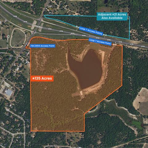 SEC OF LOOP 7 & FM2494 (135 Acres) Athens, TX