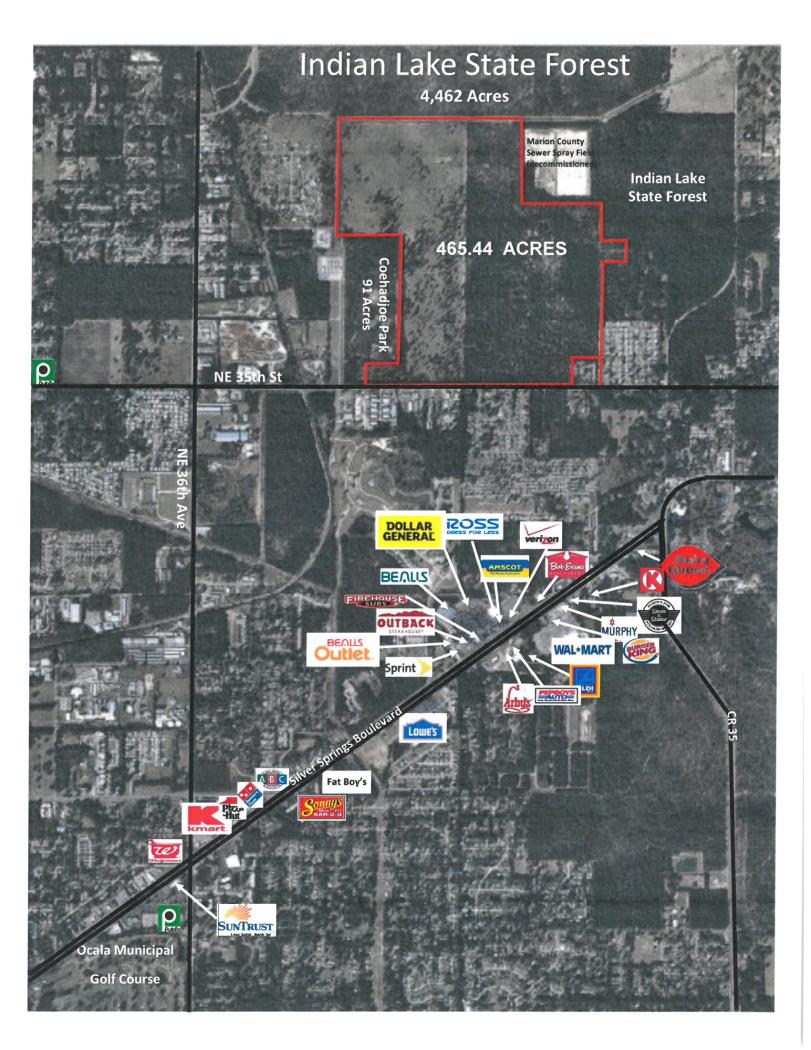 465 Acres - 1,800 Entitled Units
