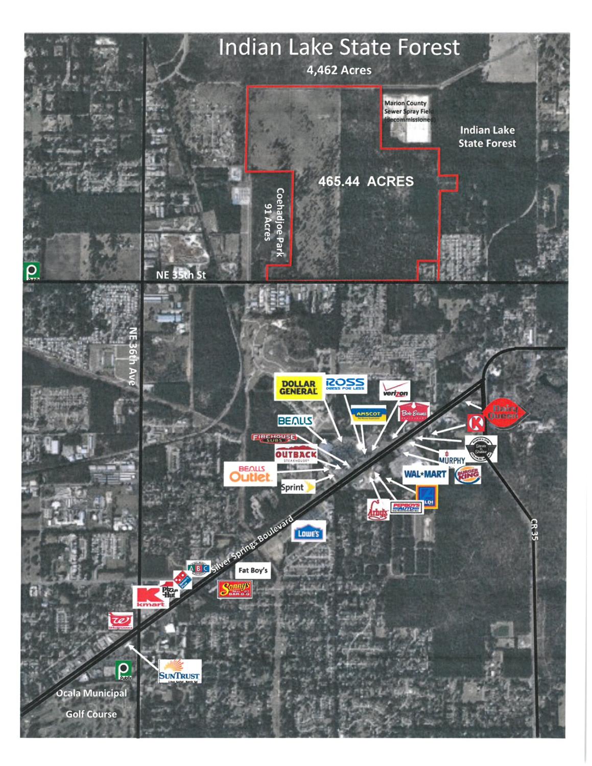 465 Acres - 1,800 Entitled Units