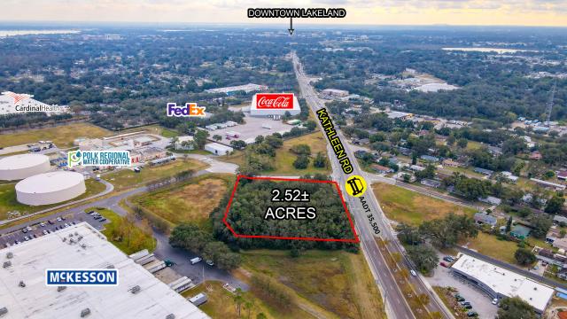 2.52 ac Industrial I-4 and Kathleen Rd.
