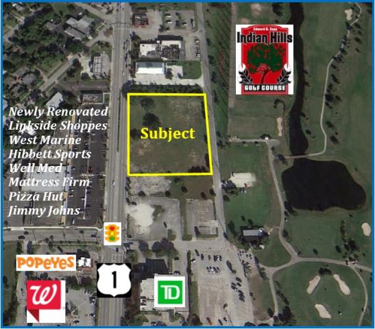 US Hwy 1 Development Site Near Major Retailer