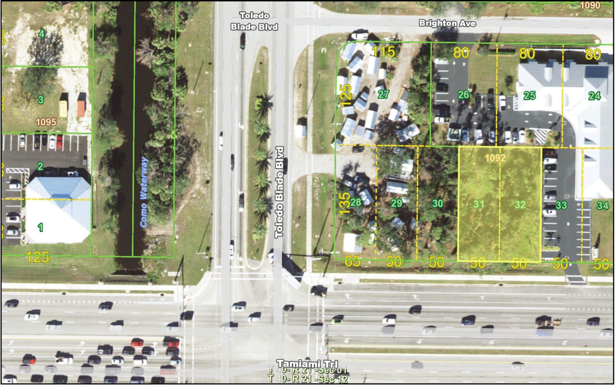 .32 Acre Parcel on Tamiami Trail For Sale