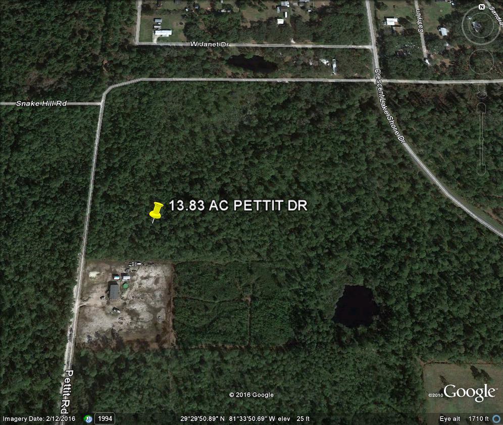 13.83 Ac Heavily Wooded Building Site=$45k