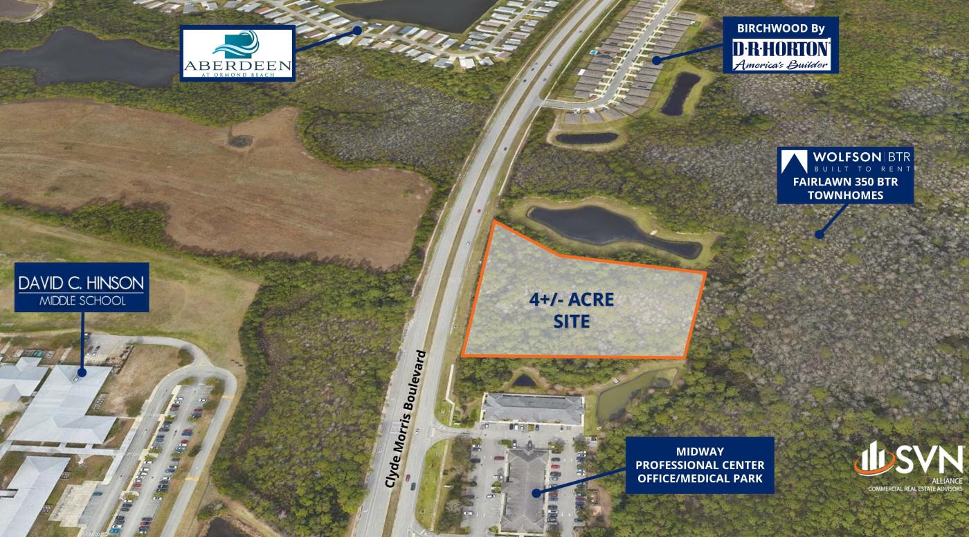 4+/- Acre Development Site