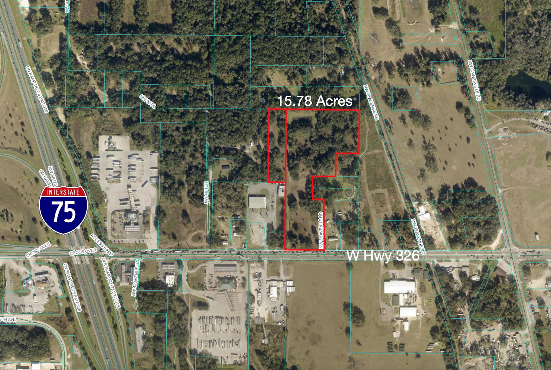  I-75 & Hwy 326, 15.78 Acres, B5 Zoning