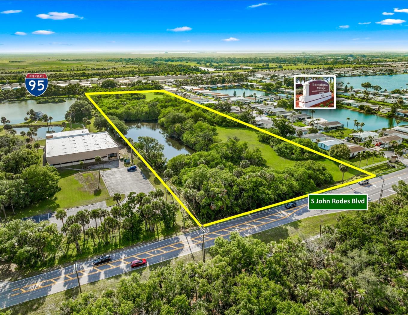9.35 Acres | Light Industrial in W. Melbourne