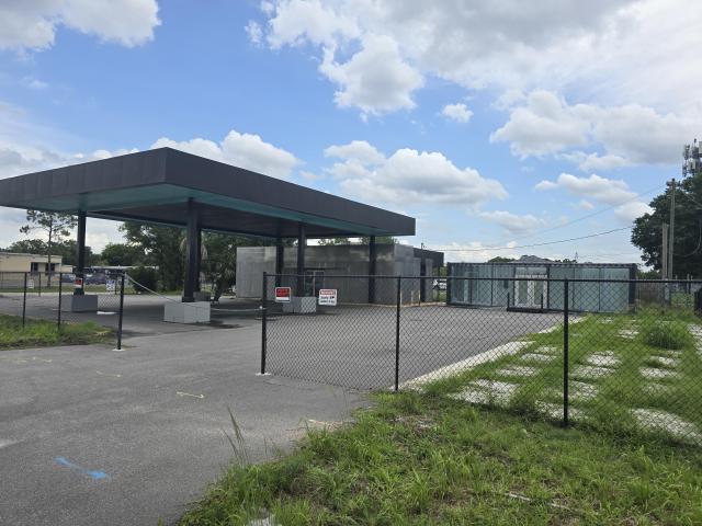 Fenced Storage Yard by Orlando Int'l Airport